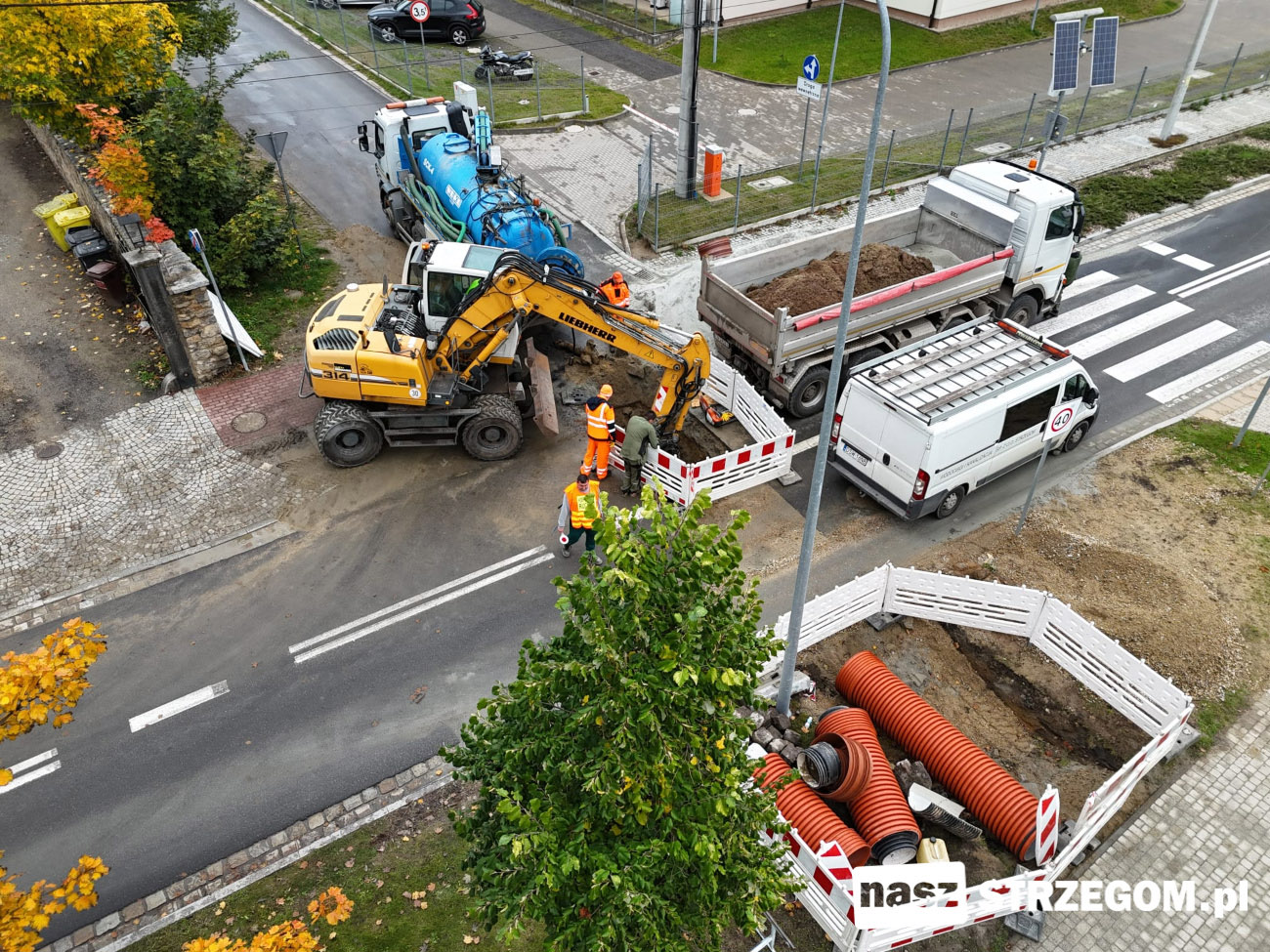 Rusza przebudowa ulicy Parkowej [FOTO] 